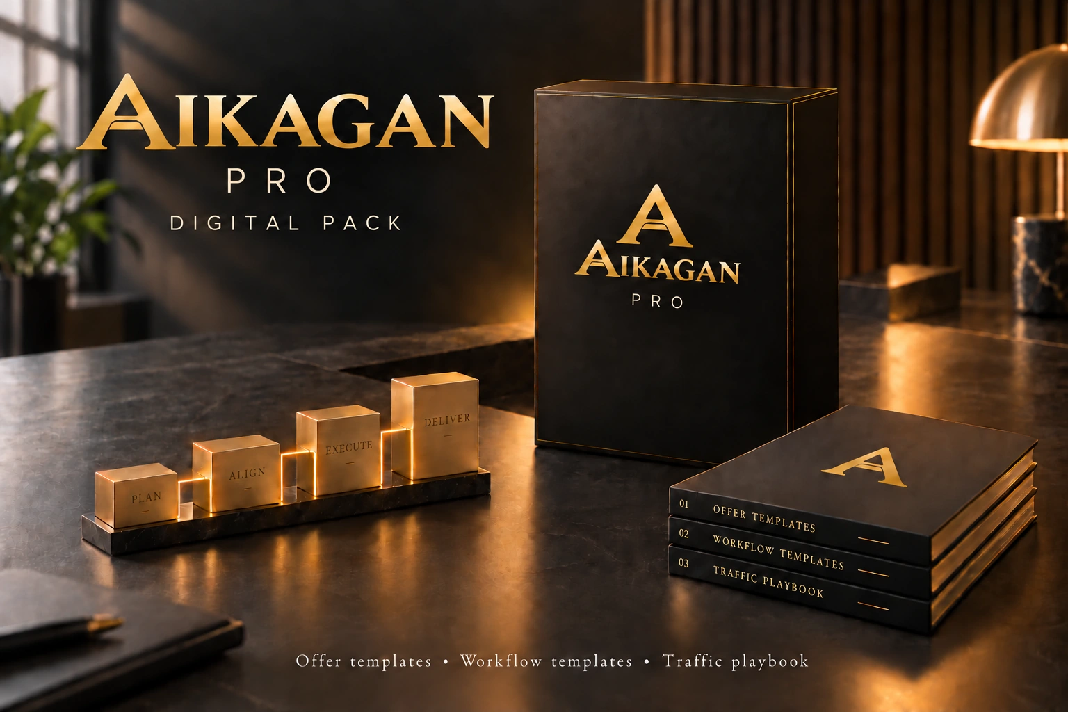 AIKAGAN Revenue System — Pro — digital workflow and operating-guide pack